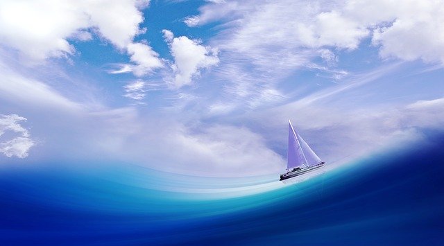 Ψηφιακή φωτο - Θάλασσα, Σύννεφο, Καράβι